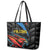 Antigua and Barbuda Cricket Leather Tote Bag Falcons Flying High - Wonder Print Shop