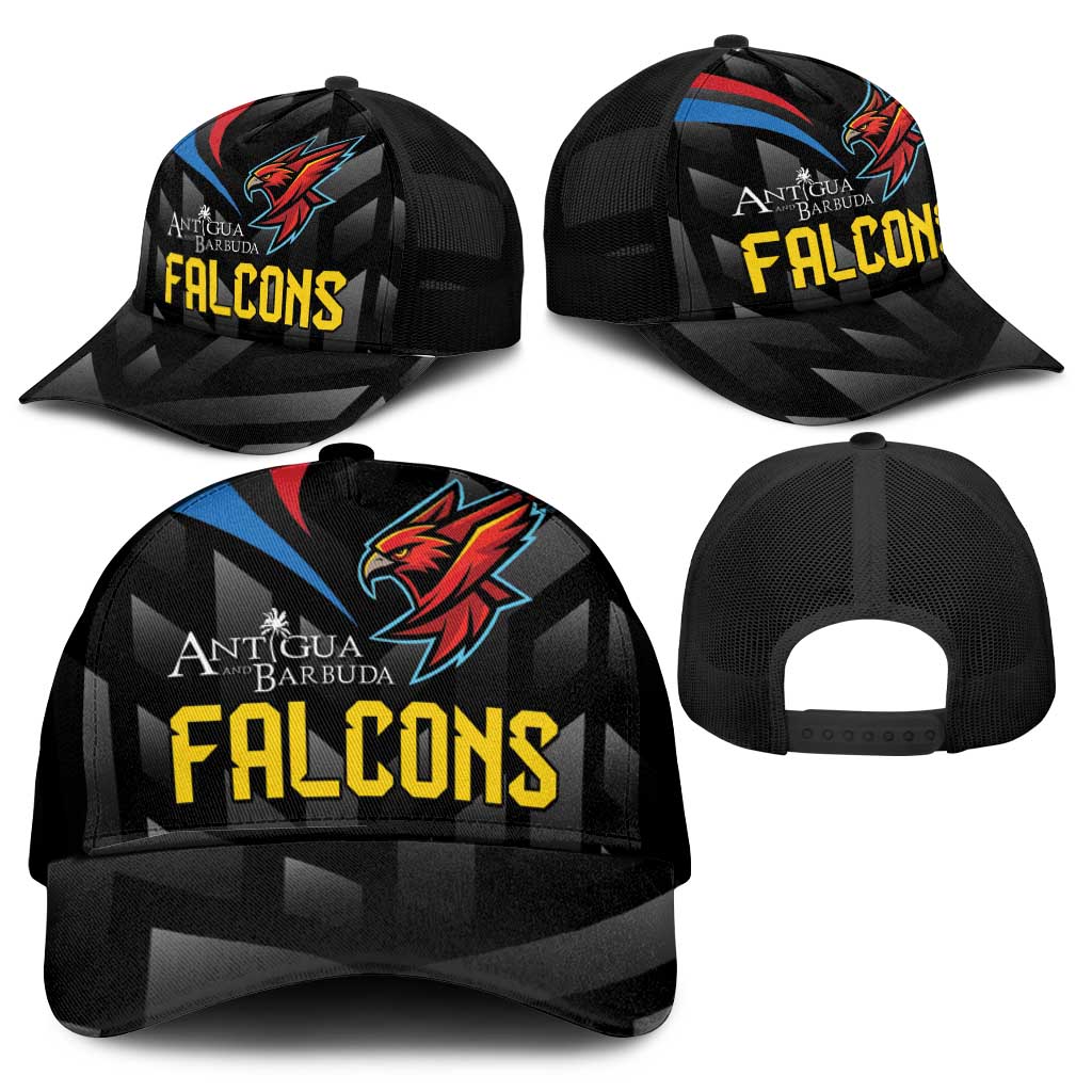 Antigua and Barbuda Cricket Mesh Trucker Cap Falcons Flying High - Wonder Print Shop