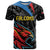 Custom Antigua and Barbuda Cricket T Shirt Falcons Flying High - Wonder Print Shop