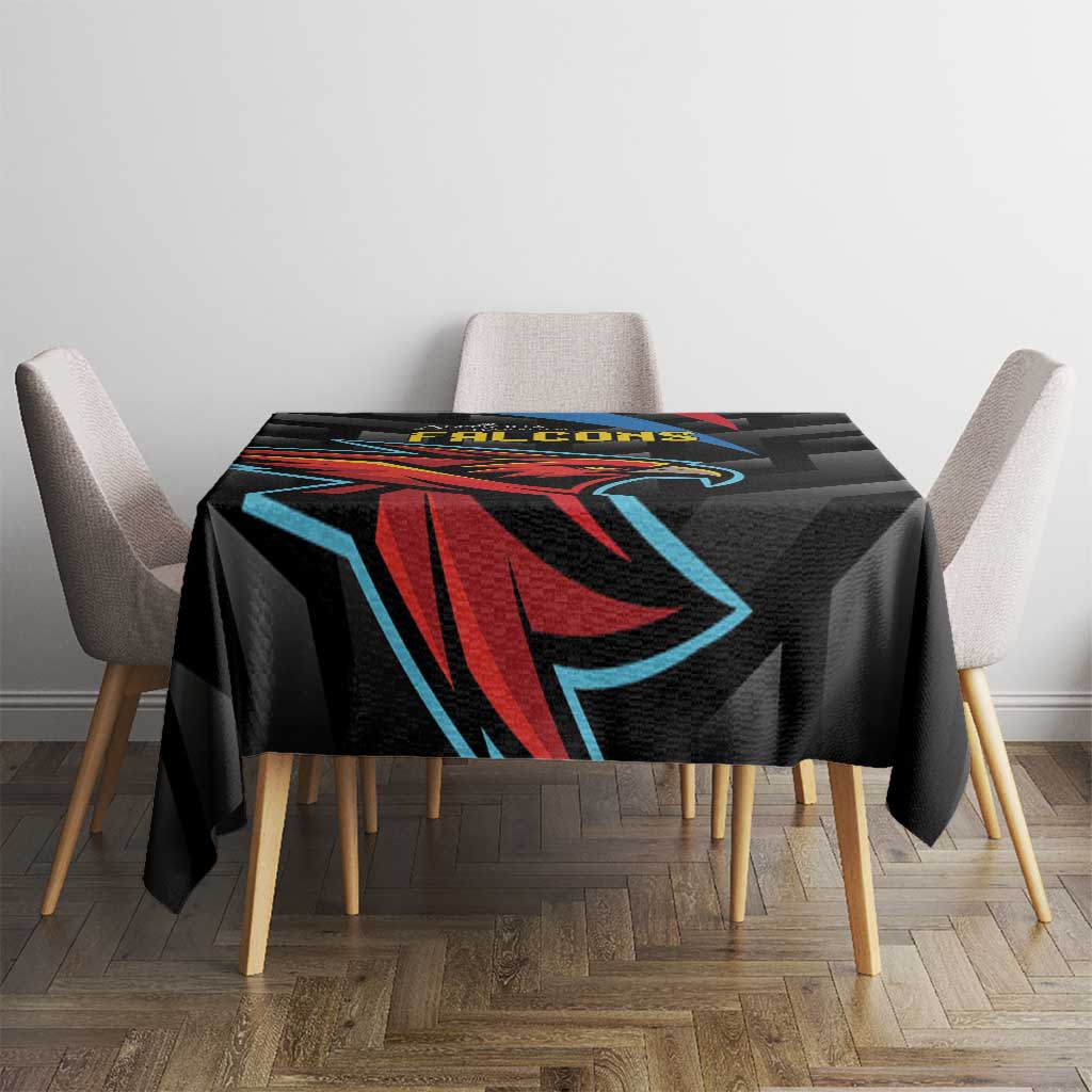 Antigua and Barbuda Cricket Tablecloth Falcons Flying High - Wonder Print Shop