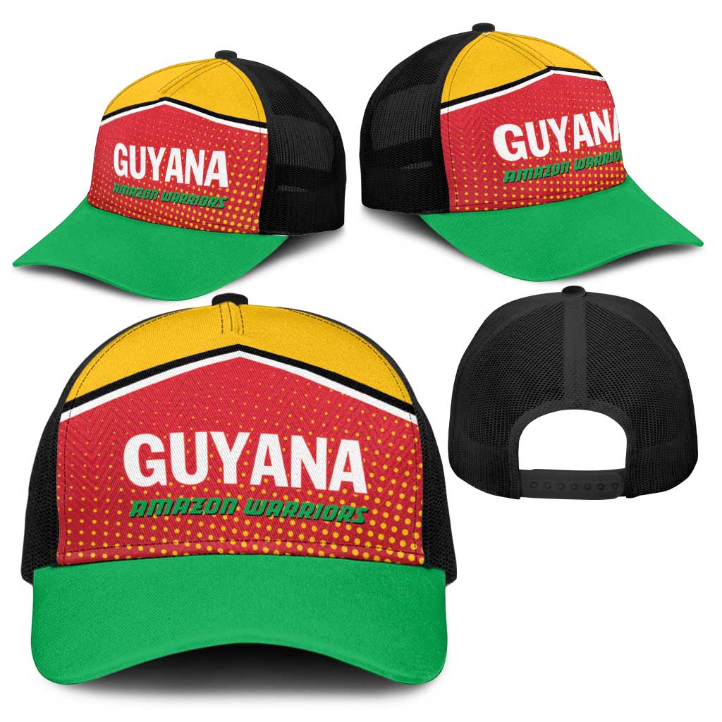 Guyana Cricket Amazon Warriors Baseball Net Cap All The Way Champions - Wonder Print Shop