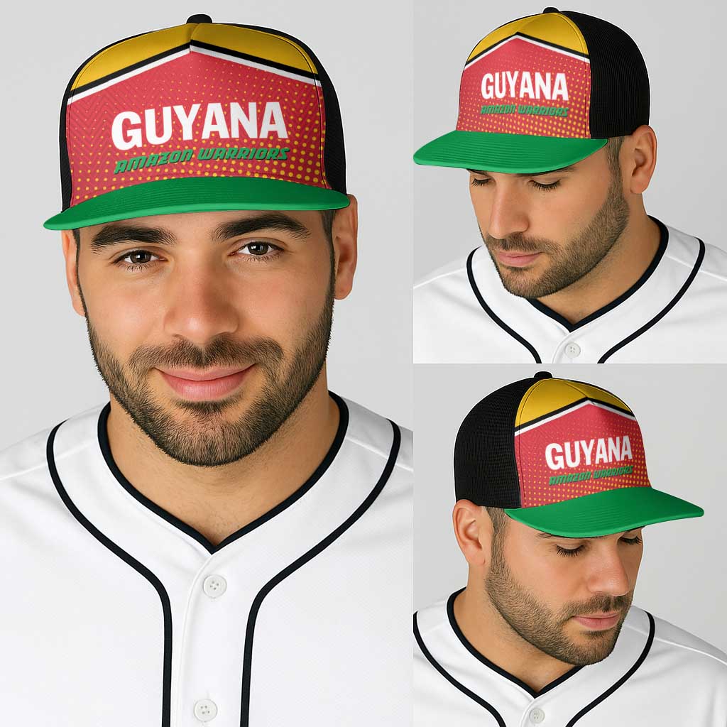Guyana Cricket Amazon Warriors Baseball Net Cap All The Way Champions - Wonder Print Shop
