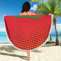 Guyana Cricket Amazon Warriors Beach Blanket All The Way Champions - Wonder Print Shop