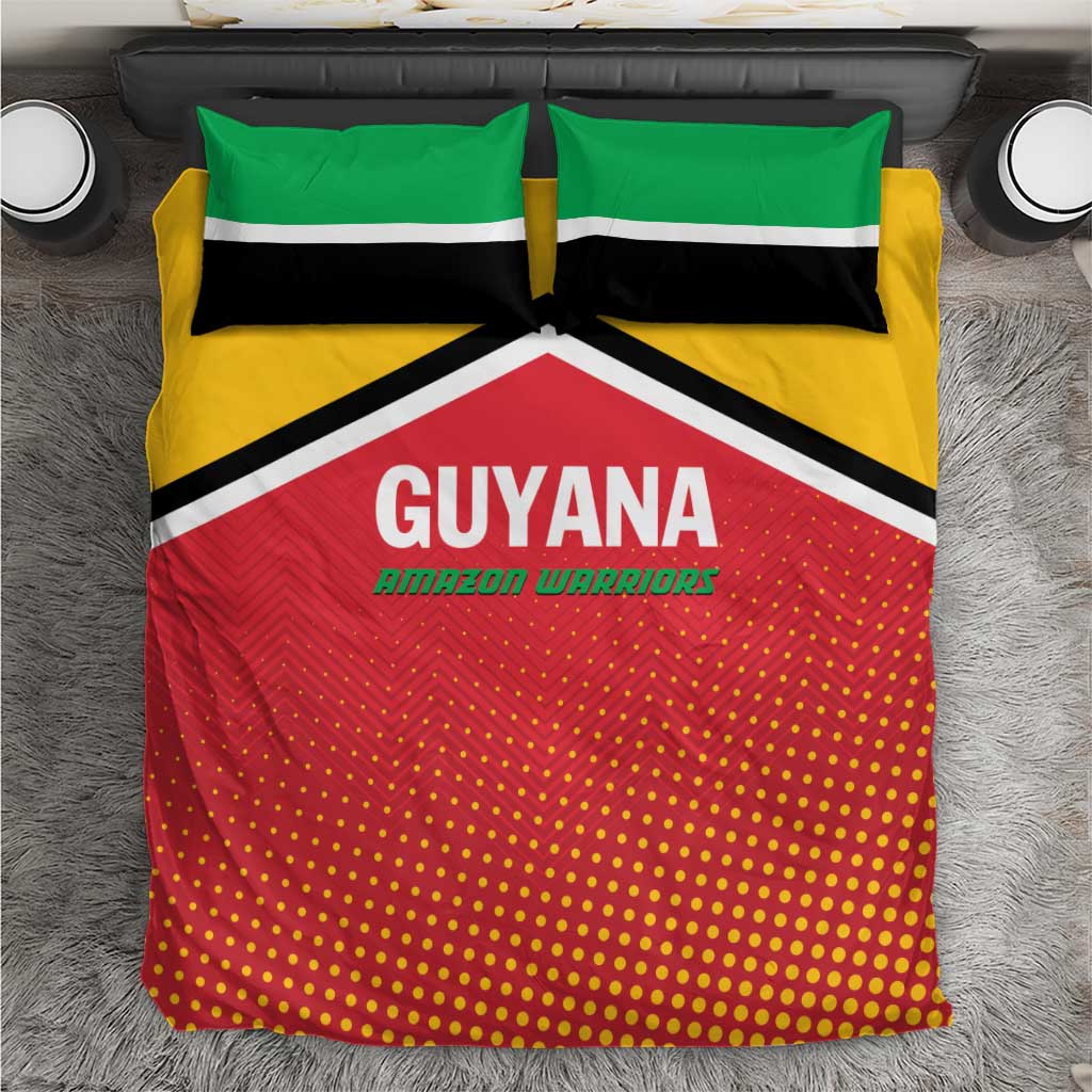 Guyana Cricket Amazon Warriors Bedding Set All The Way Champions - Wonder Print Shop