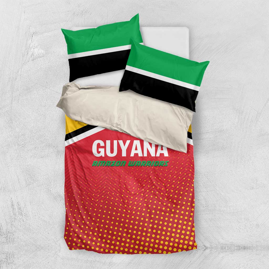 Guyana Cricket Amazon Warriors Bedding Set All The Way Champions - Wonder Print Shop