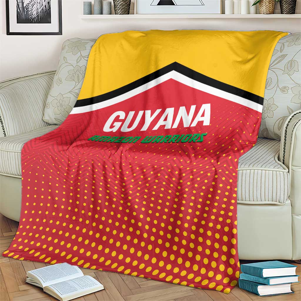 Guyana Cricket Amazon Warriors Blanket All The Way Champions