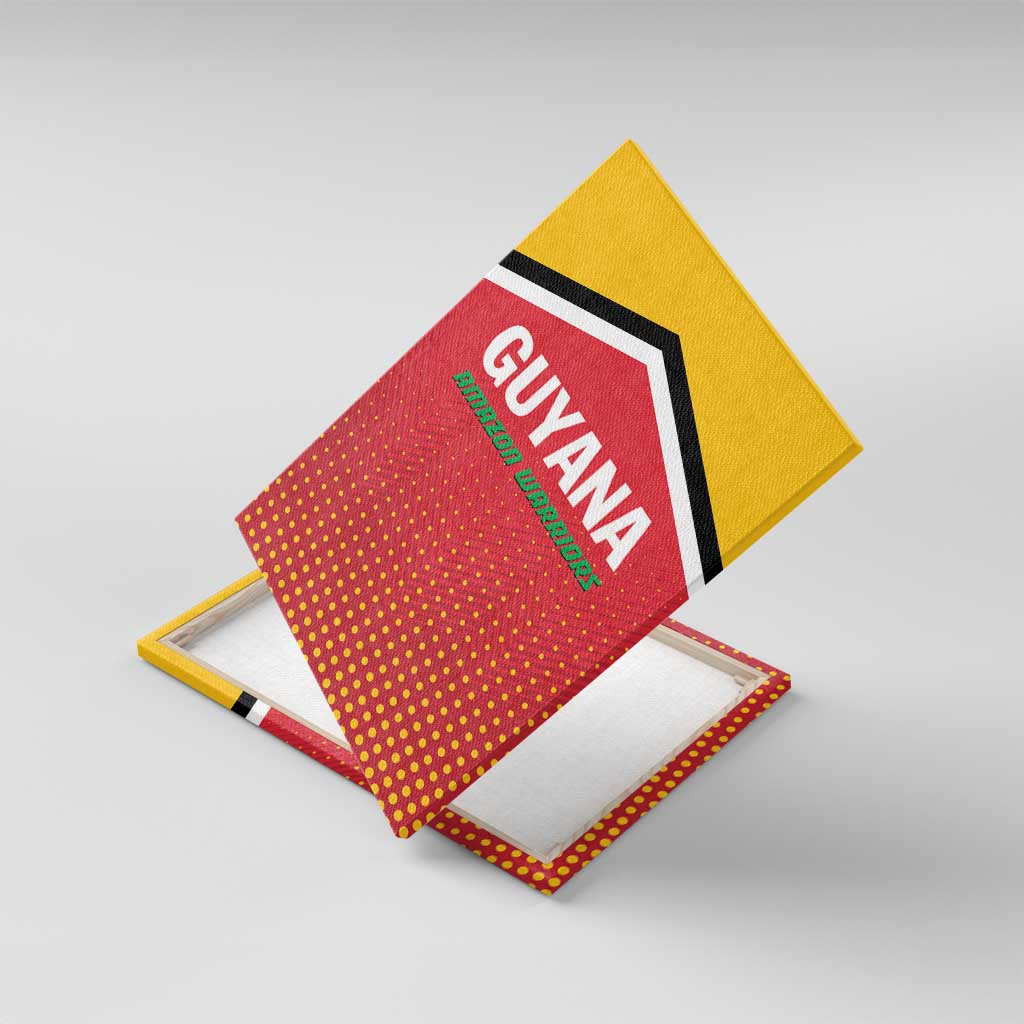 Guyana Cricket Amazon Warriors Canvas Wall Art All The Way Champions - Wonder Print Shop