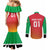 Custom Guyana Cricket Amazon Warriors Couples Matching Mermaid Dress and Long Sleeve Button Shirt All The Way Champions