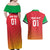Custom Guyana Cricket Amazon Warriors Couples Matching Off Shoulder Maxi Dress and Hawaiian Shirt All The Way Champions - Wonder Print Shop