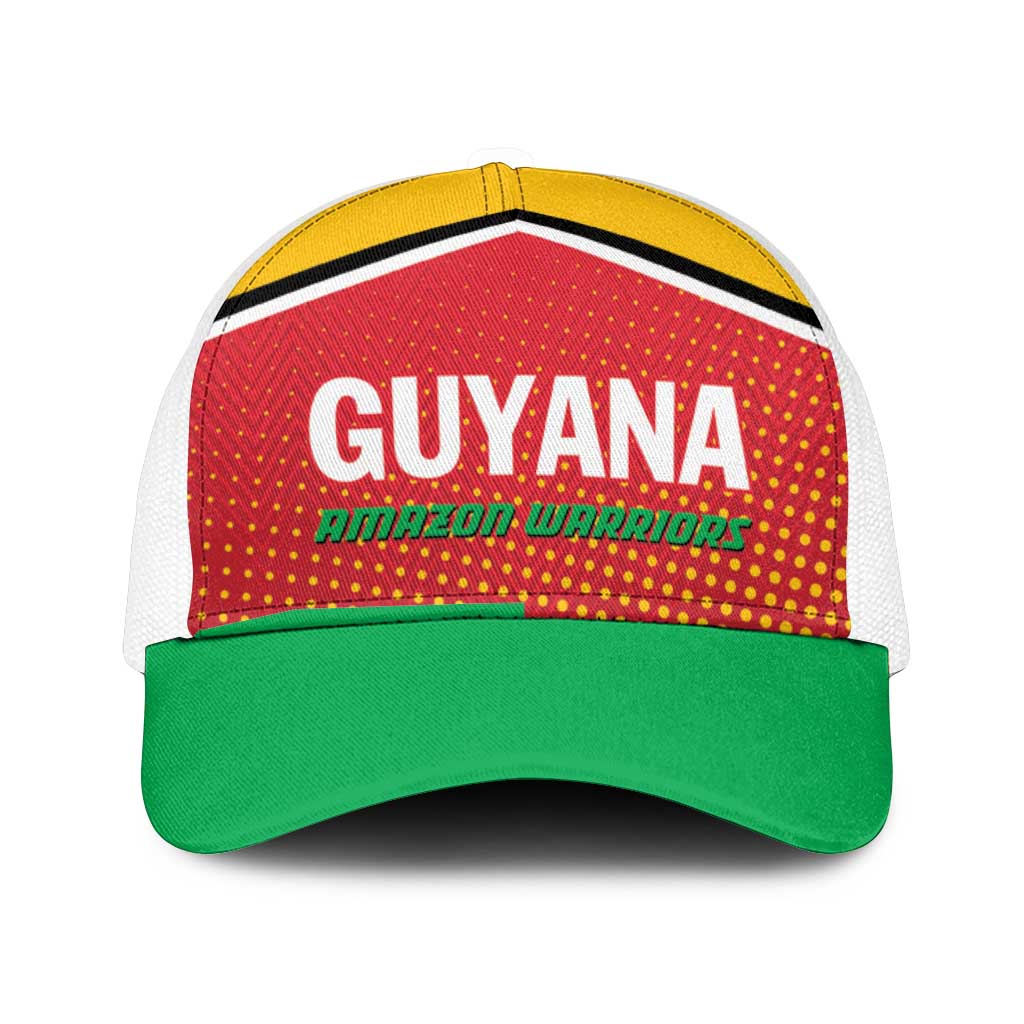 Guyana Cricket Amazon Warriors Mesh Trucker Cap All The Way Champions - Wonder Print Shop