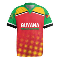 Custom Guyana Cricket Amazon Warriors Rugby Jersey All The Way Champions - Wonder Print Shop