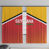 Guyana Cricket Amazon Warriors Window Curtain All The Way Champions - Wonder Print Shop