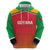 Custom Guyana Cricket Amazon Warriors Zip Hoodie All The Way Champions - Wonder Print Shop
