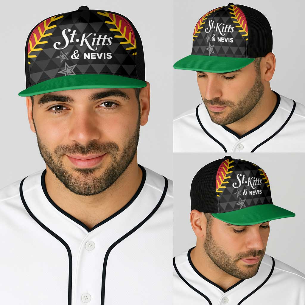 Saint Kitts and Nevis Cricket Patriots Baseball Net Cap St Kitts Nevis in Our Blood - Wonder Print Shop