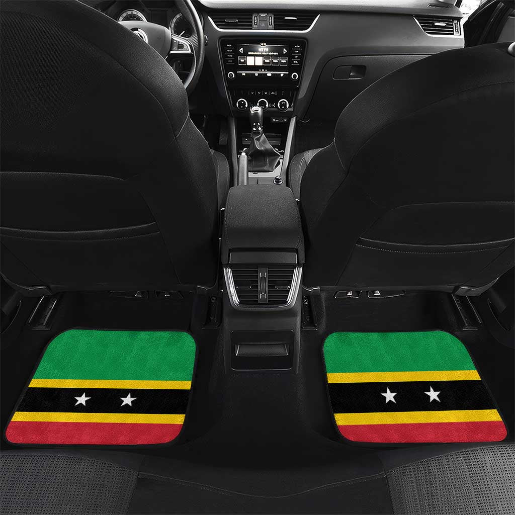 Saint Kitts and Nevis Cricket Patriots Car Mats St Kitts Nevis in Our Blood - Wonder Print Shop