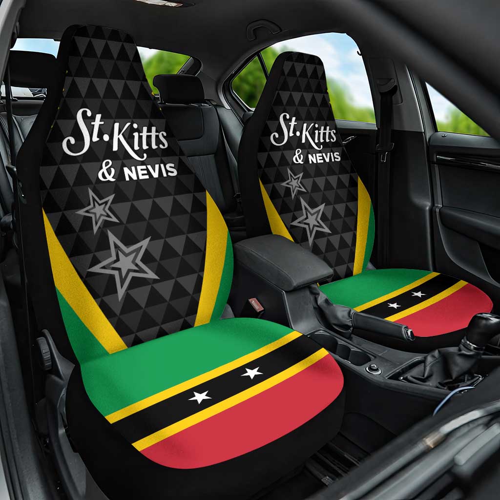 Saint Kitts and Nevis Cricket Patriots Car Seat Cover St Kitts Nevis in Our Blood - Wonder Print Shop