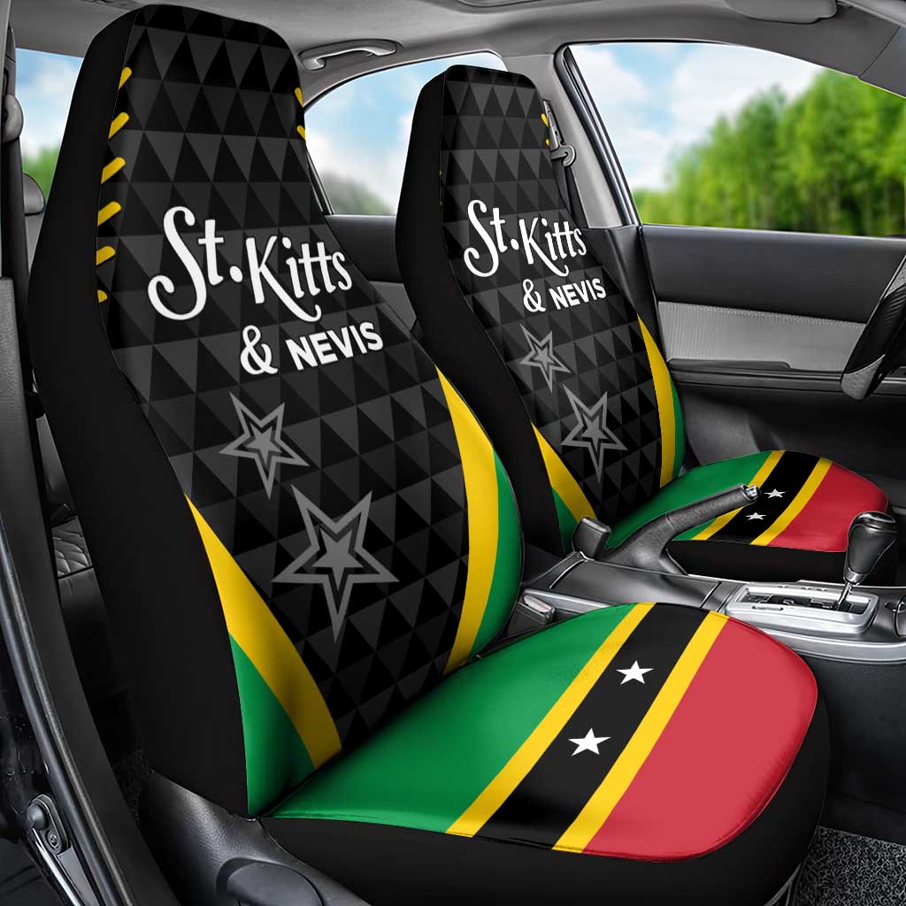 Saint Kitts and Nevis Cricket Patriots Car Seat Cover St Kitts Nevis in Our Blood - Wonder Print Shop