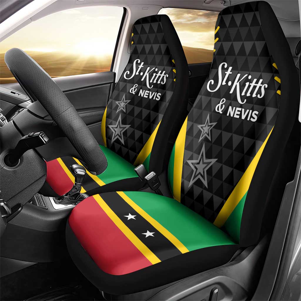 Saint Kitts and Nevis Cricket Patriots Car Seat Cover St Kitts Nevis in Our Blood - Wonder Print Shop