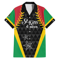 Custom Saint Kitts and Nevis Cricket Patriots Family Matching Mermaid Dress and Hawaiian Shirt St Kitts Nevis in Our Blood - Wonder Print Shop