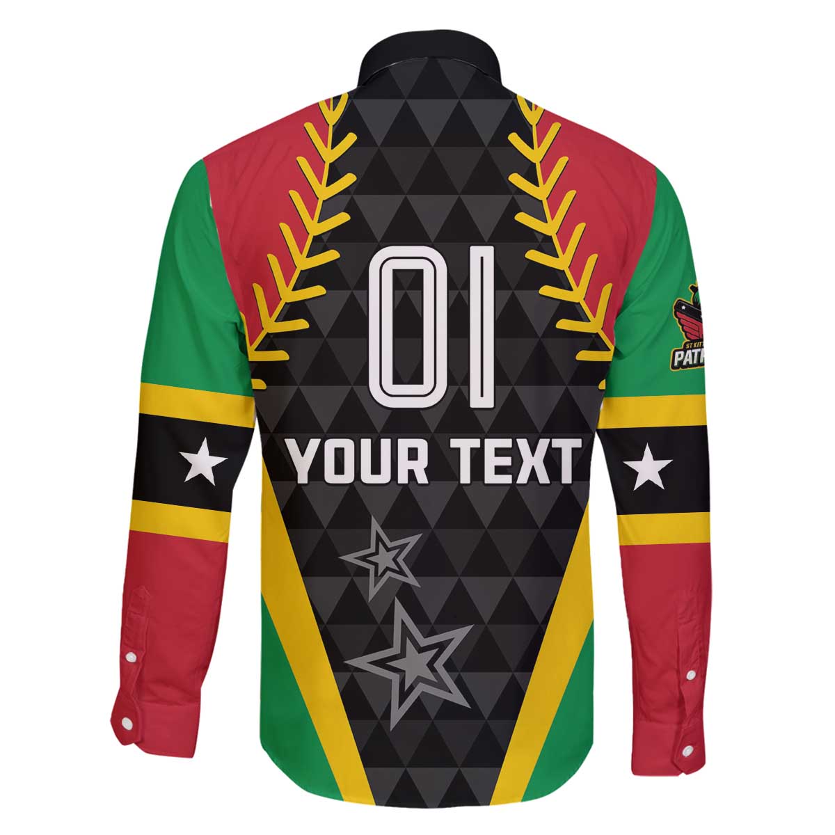 Custom Saint Kitts and Nevis Cricket Patriots Family Matching Off The Shoulder Long Sleeve Dress and Hawaiian Shirt St Kitts Nevis in Our Blood - Wonder Print Shop