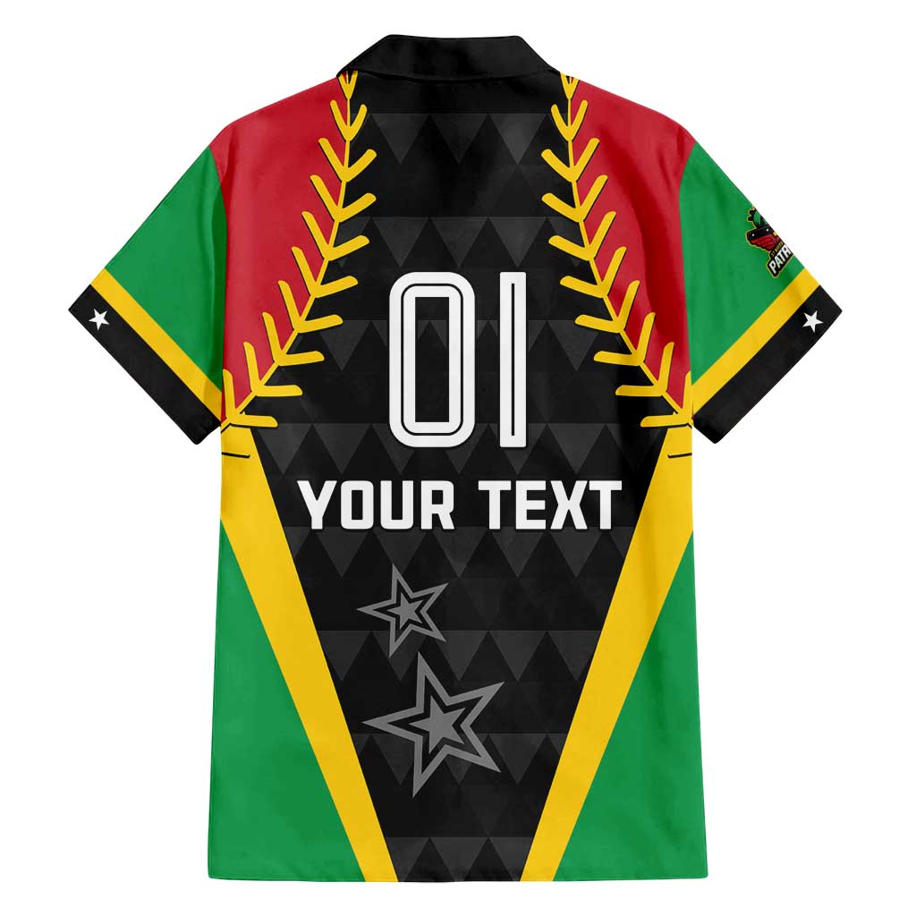Custom Saint Kitts and Nevis Cricket Patriots Family Matching Puletasi and Hawaiian Shirt St Kitts Nevis in Our Blood - Wonder Print Shop