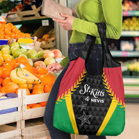 Saint Kitts and Nevis Cricket Patriots Grocery Bag St Kitts Nevis in Our Blood