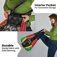 Saint Kitts and Nevis Cricket Patriots Grocery Bag St Kitts Nevis in Our Blood