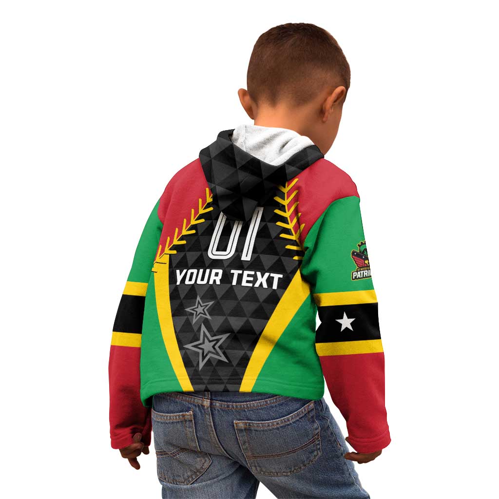 Custom Saint Kitts and Nevis Cricket Patriots Kid Hoodie St Kitts Nevis in Our Blood - Wonder Print Shop
