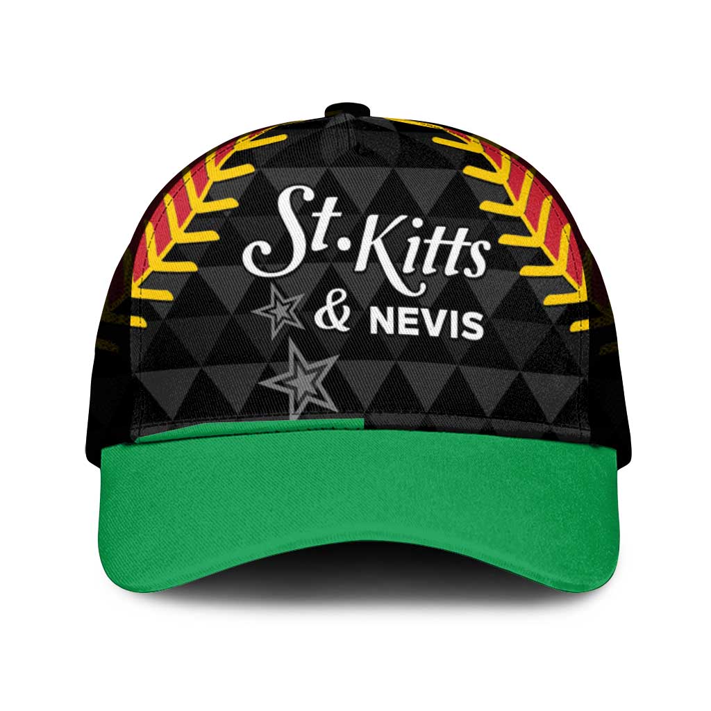 Saint Kitts and Nevis Cricket Patriots Mesh Trucker Cap St Kitts Nevis in Our Blood - Wonder Print Shop
