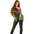 Custom Saint Kitts and Nevis Cricket Patriots Off Shoulder Sweater St Kitts Nevis in Our Blood - Wonder Print Shop