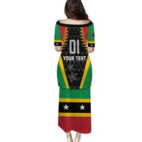 Custom Saint Kitts and Nevis Cricket Patriots Puletasi St Kitts Nevis in Our Blood - Wonder Print Shop