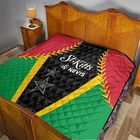 Saint Kitts and Nevis Cricket Patriots Quilt St Kitts Nevis in Our Blood - Wonder Print Shop
