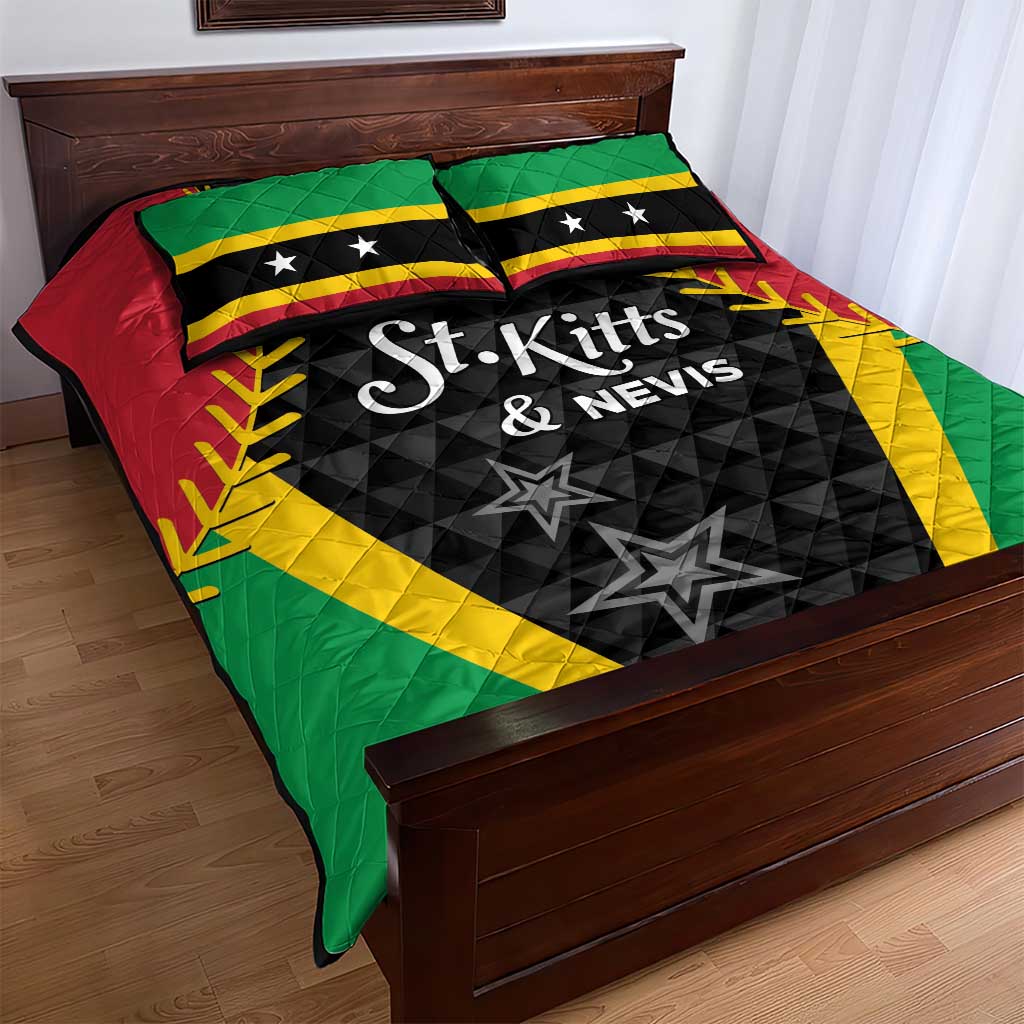 Saint Kitts and Nevis Cricket Patriots Quilt Bed Set St Kitts Nevis in Our Blood - Wonder Print Shop
