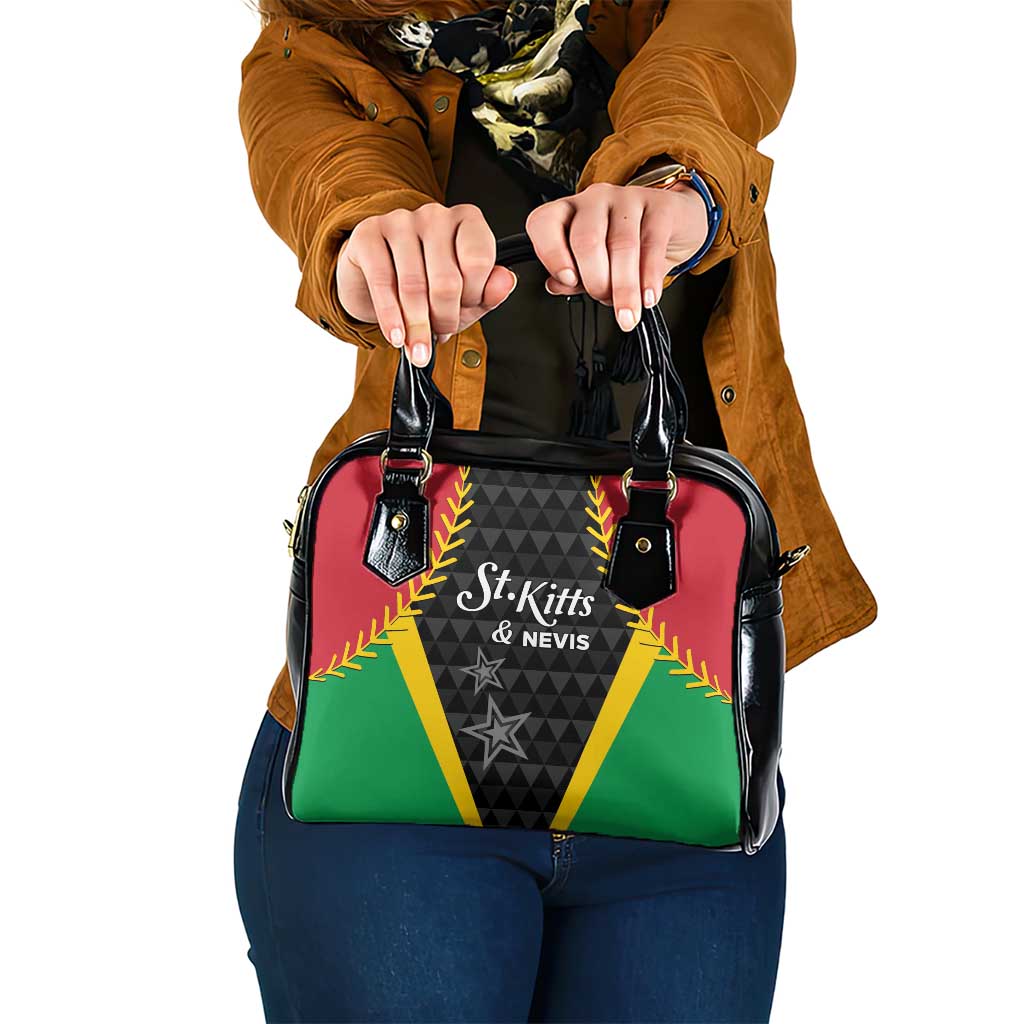 Saint Kitts and Nevis Cricket Patriots Shoulder Handbag St Kitts Nevis in Our Blood