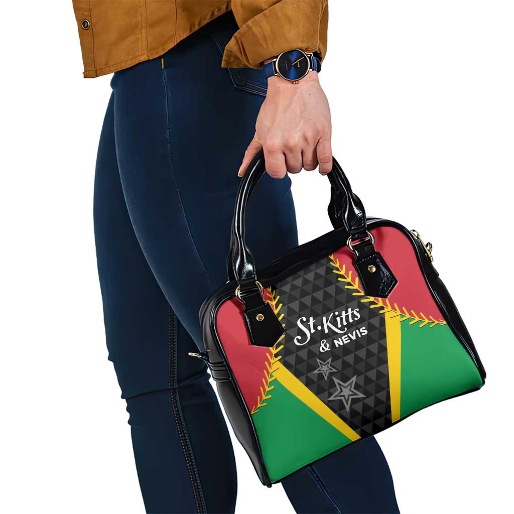 Saint Kitts and Nevis Cricket Patriots Shoulder Handbag St Kitts Nevis in Our Blood