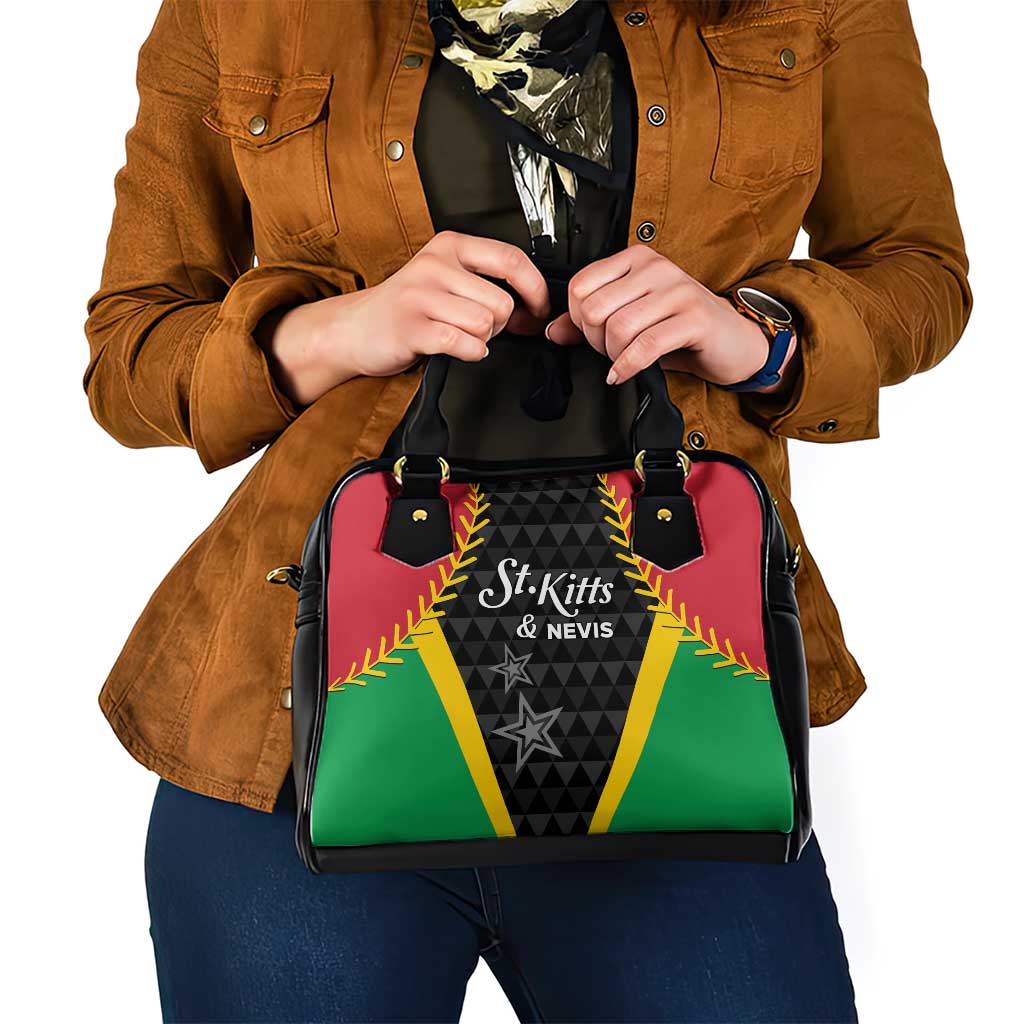 Saint Kitts and Nevis Cricket Patriots Shoulder Handbag St Kitts Nevis in Our Blood