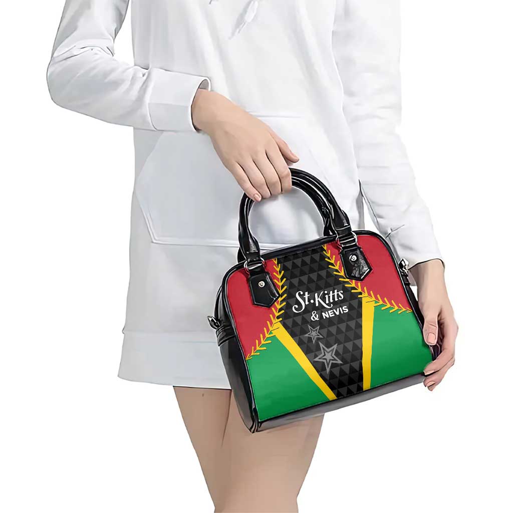 Saint Kitts and Nevis Cricket Patriots Shoulder Handbag St Kitts Nevis in Our Blood