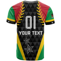 Custom Saint Kitts and Nevis Cricket Patriots T Shirt St Kitts Nevis in Our Blood - Wonder Print Shop