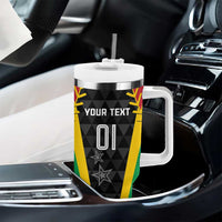 Custom Saint Kitts and Nevis Cricket Patriots Tumbler With Handle St Kitts Nevis in Our Blood - Wonder Print Shop