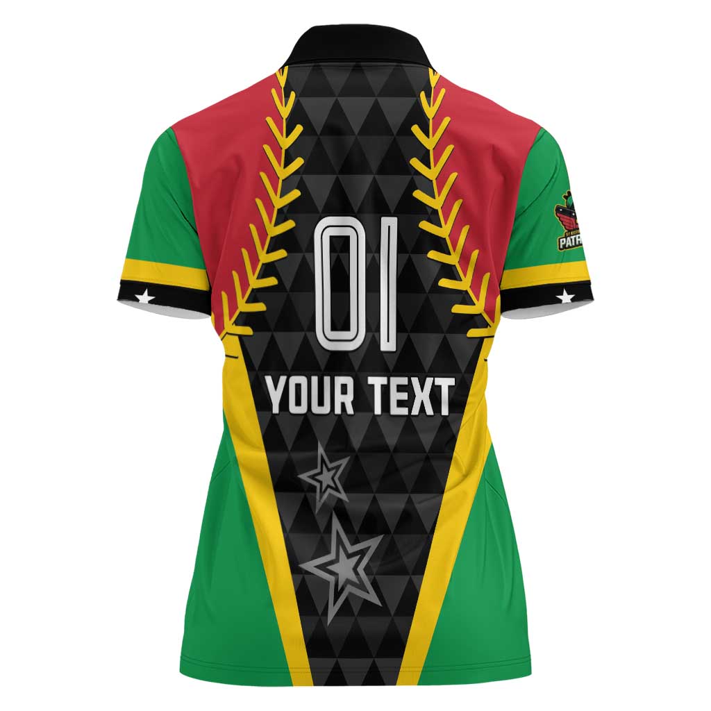 Custom Saint Kitts and Nevis Cricket Patriots Women Polo Shirt St Kitts Nevis in Our Blood - Wonder Print Shop