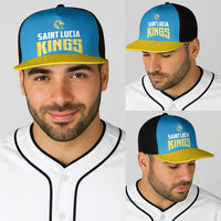 Saint Lucia Cricket Baseball Net Cap St Lucia Stars Champions 2024 - Wonder Print Shop