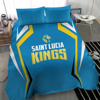 Saint Lucia Cricket Bedding Set St Lucia Stars Champions 2024 - Wonder Print Shop