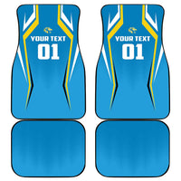 Saint Lucia Cricket Car Mats St Lucia Stars Champions 2024 - Wonder Print Shop