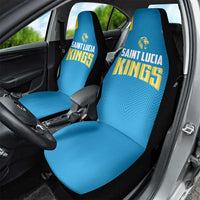 Saint Lucia Cricket Car Seat Cover St Lucia Stars Champions 2024 - Wonder Print Shop