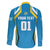 Custom Saint Lucia Cricket Family Matching Off The Shoulder Long Sleeve Dress and Hawaiian Shirt St Lucia Stars Champions 2024 - Wonder Print Shop