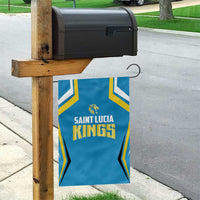 Saint Lucia Cricket Garden Flag St Lucia Stars Champions 2024 - Wonder Print Shop