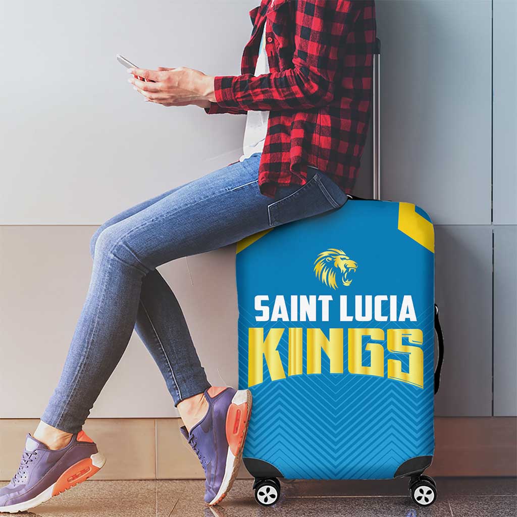 Saint Lucia Cricket Luggage Cover St Lucia Stars Champions 2024 - Wonder Print Shop
