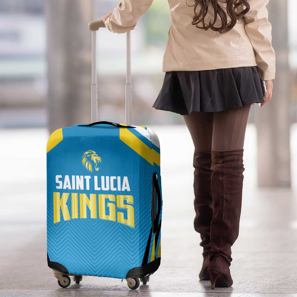 Saint Lucia Cricket Luggage Cover St Lucia Stars Champions 2024 - Wonder Print Shop