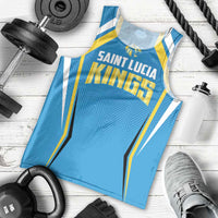 Custom Saint Lucia Cricket Men Tank Top St Lucia Stars Champions 2024 - Wonder Print Shop