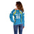 Custom Saint Lucia Cricket Off Shoulder Sweater St Lucia Stars Champions 2024 - Wonder Print Shop